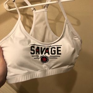 Savage barbell bra